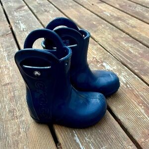 Crocs rain boots size 9